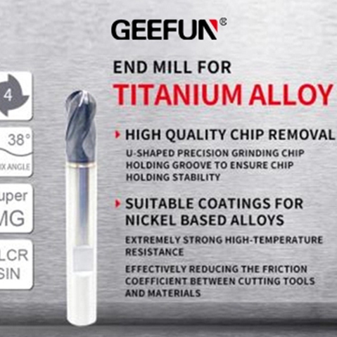 Aerospace Titanium Alloy Milling Cutters