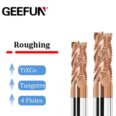 What is a hard alloy rough milling cutter?